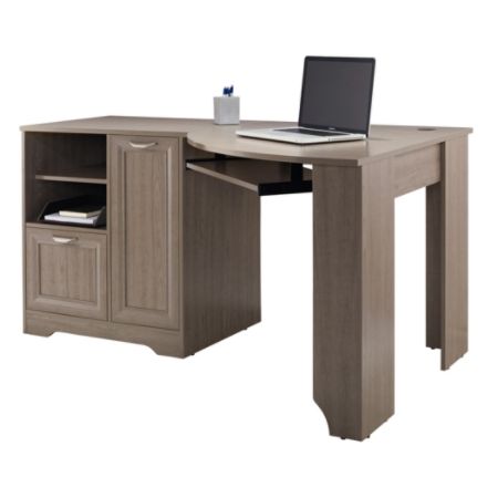 Realspace Magellan 60 W Corner Desk Gray Office Depot