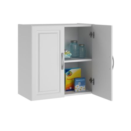 Ameriwood Home Systembuild Kendall Wall Cabinet 24 W White