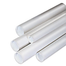 3 inch x 24 inch 10 Pack | MagicWater Supply Mailing Tubes with Caps