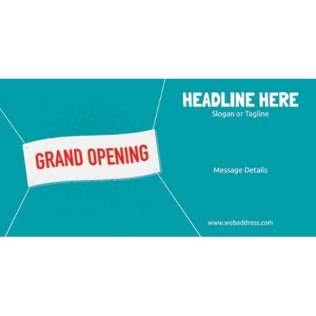 Custom Horizontal Banner Grand Opening Banner Office Depot