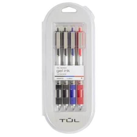 TUL Retractable Gel Pens Bold Point 1.0 mm - Office Depot