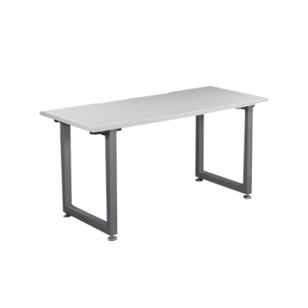 Varidesk Quickpro Desk 60 X 24 Whitesilver Office Depot