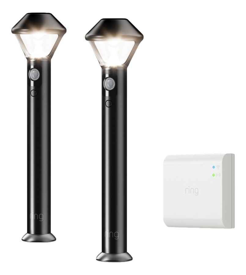 Ring Smart Lighting Pathlight Kit Black