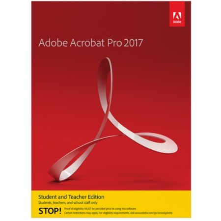 adobe acrobat pro student & teacher 2017 windows download version