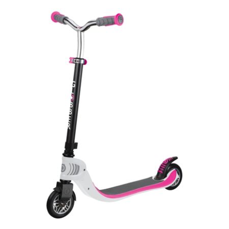 Globber Flow Foldable 125 Scooter 32 14h X 17 516w X 38 316d Pinkwhite Item 6978885