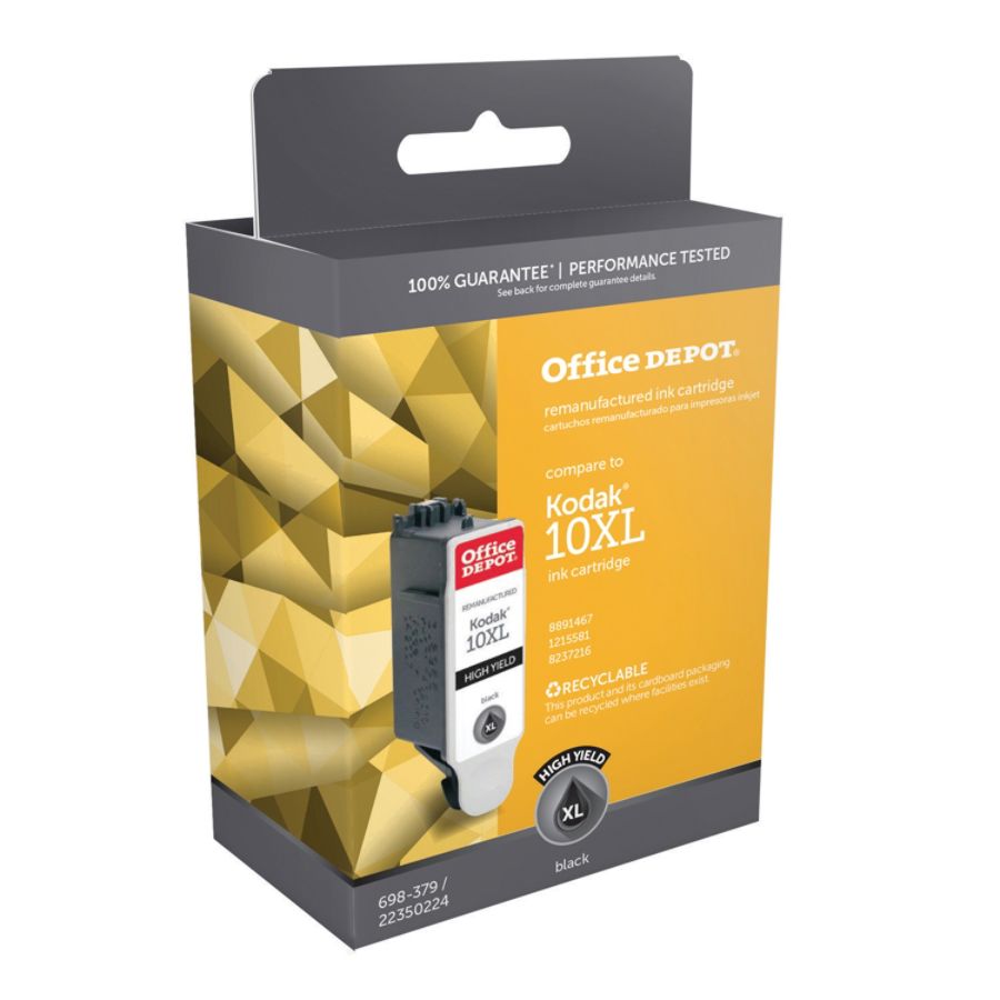 Office Depot Inkjet Printer Ink UPC & Barcode