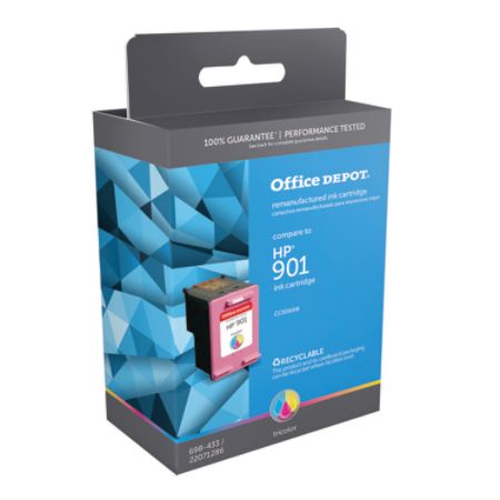 depot office hp ink cartridge remanufactured brand tricolor replacement 940xl officedepot