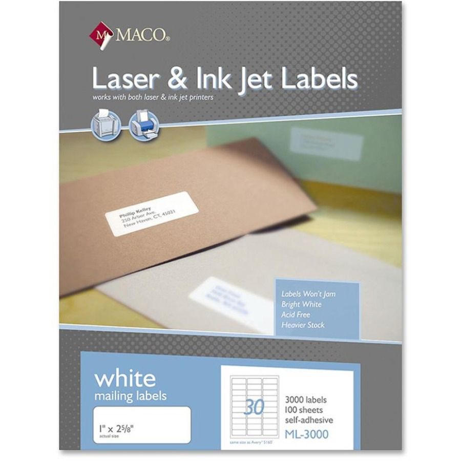 22 Maco Address Label Template - Label Design Ideas 22 Inside Maco Laser And Inkjet Labels Template