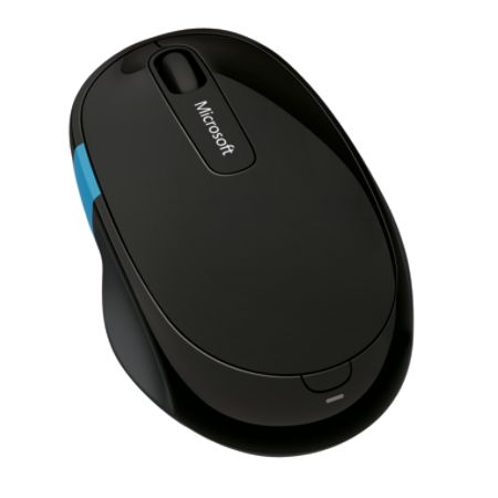Microsoft Sculpt Comfort Wireless Mobile Mouse Black Office Depot