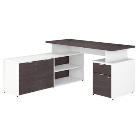 Bush Jamestown Deskdrawers 60 White Premium Office Depot