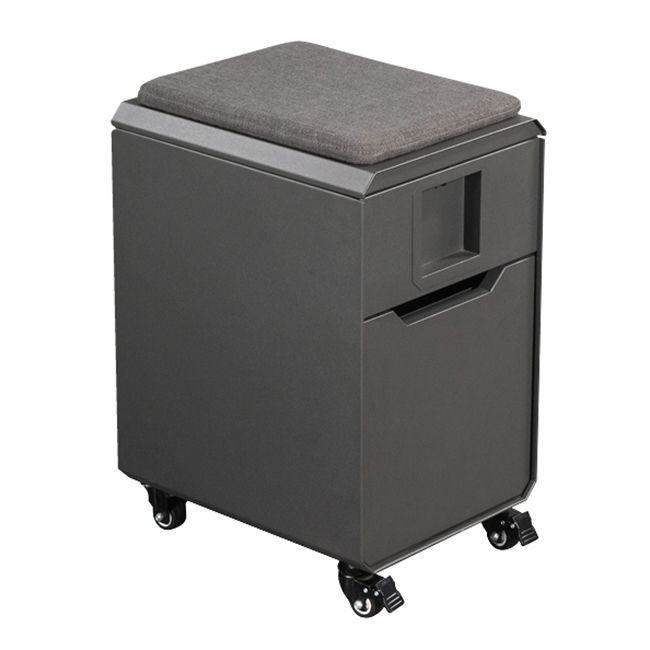 Varidesk Slimcaddy Mobile Cabinet Gray Office Depot