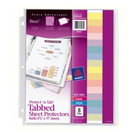 Avery 8 Tab Label Template Word