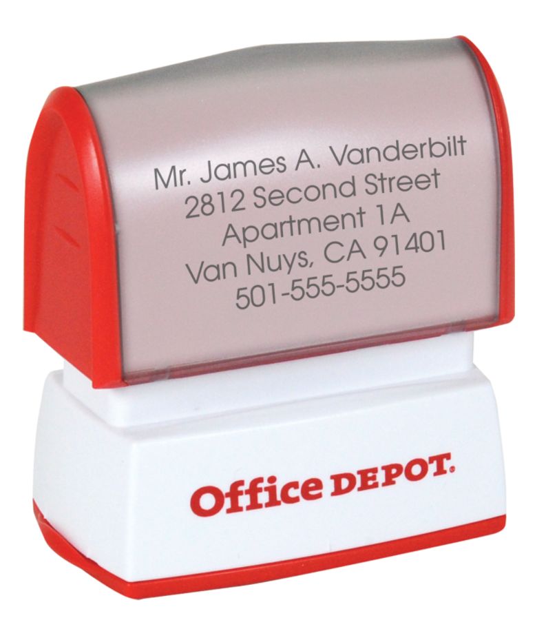 Self Inking Stamps at Office Depot OfficeMax