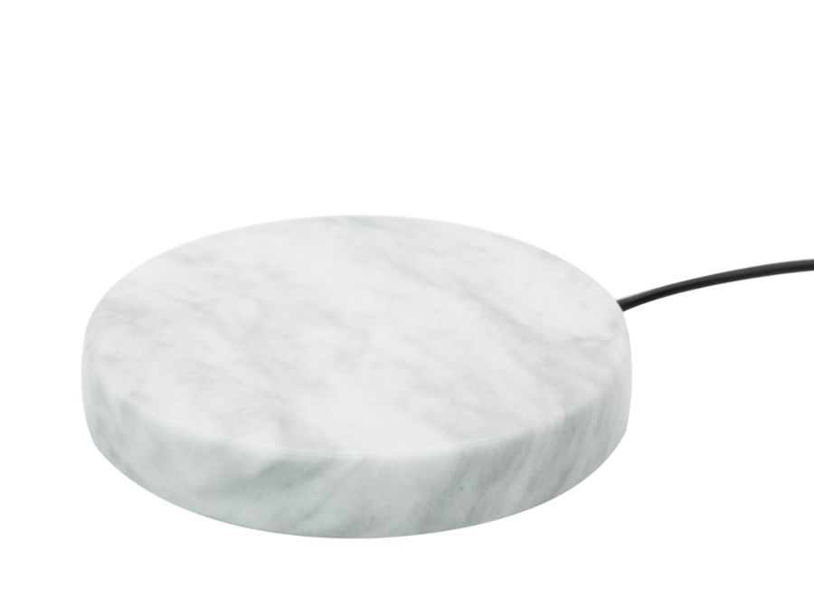 Eggtronic Marble Charging Pad 10w White Office Depot