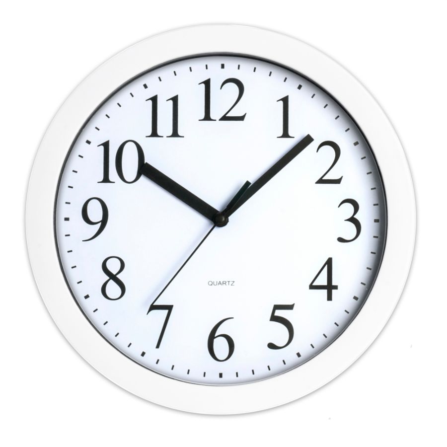 UPC 735854002282 - Realspace® Round Quartz Analog Wall Clock, 9