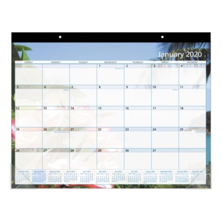 Office Depot Monthly Desk Pad Paradise 2020 Office Depot