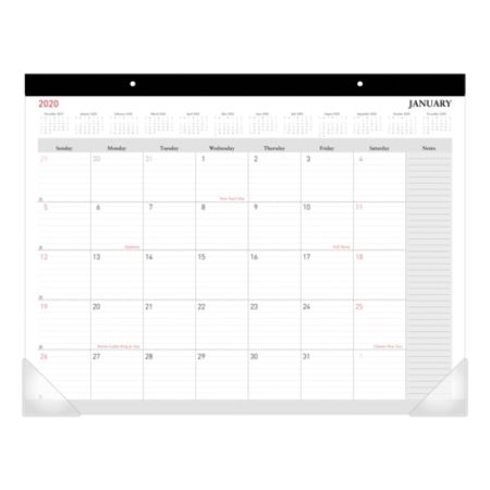 Office Depot Monthly Desk Pad 22x17 2020 Office Depot