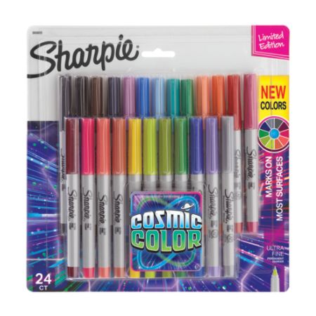 Sharpie Permanent Ultra Fine Point Markers Assorted Colors Pack Of