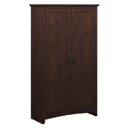 Bush Furniture Buena Vista Tall Storage Cabinet With Doors Madison