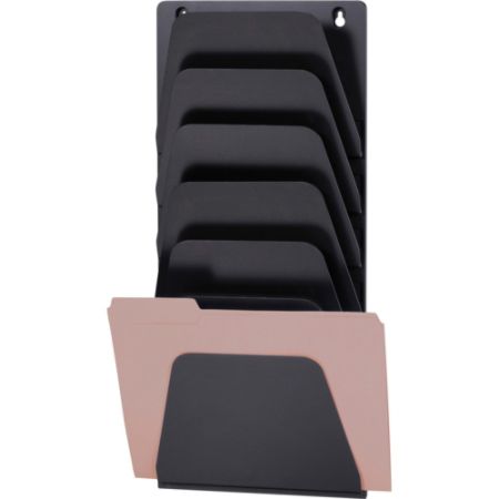 Oic 7 Compartment Wall File Holder 7 Compartments 22 4 Height X