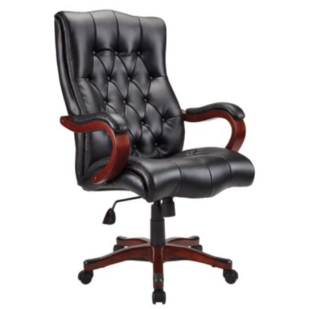 Realspace Bradford Executive Big and Tall Tufted Bonded ...