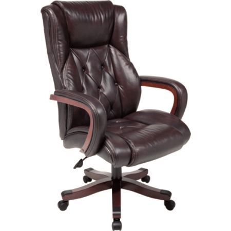 Realspace Carlton Executive Big and Tall Bonded Leather ...