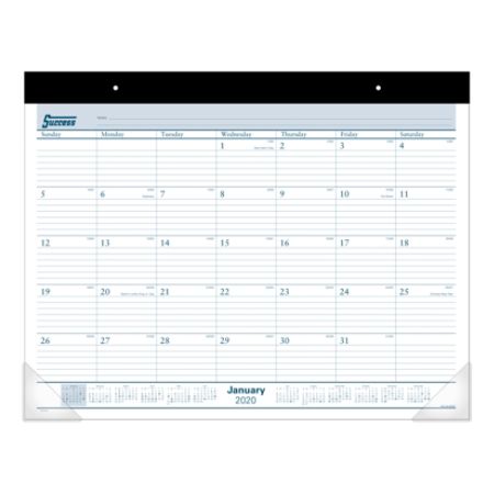 At A Glance Monthly Desk Pad Calendar 22 X 17 January To December