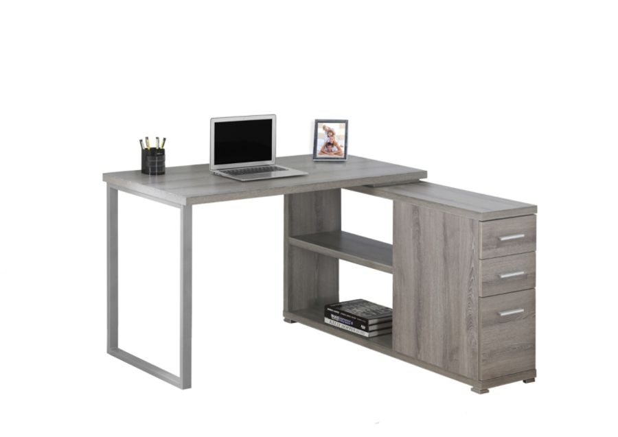 Monarch Specialties Left Or Right Facing Corner Desk With Storage