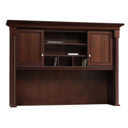 Sauder Palladia Collection Credenza Hutch Select Cherry Office Depot