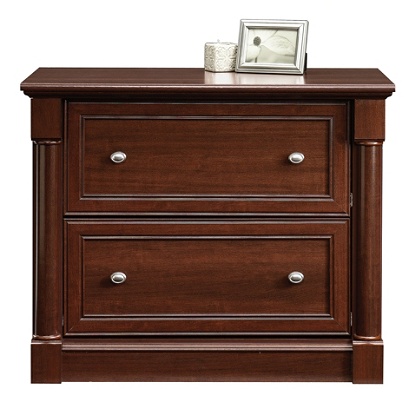 Sauder 36 34 W Lateral 2 Drawer File Cabinet Select Cherry