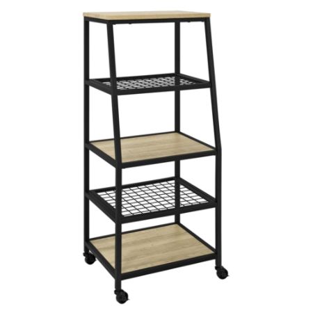 Ameriwood Home Brookspoint 5 Shelf BookcaseAudio Pier ...