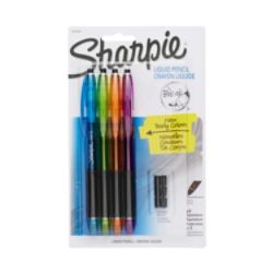 Sharpie Liquid Pencil 0.5 mm Assorted Barrel Colors Pack Of 4 by Office ...