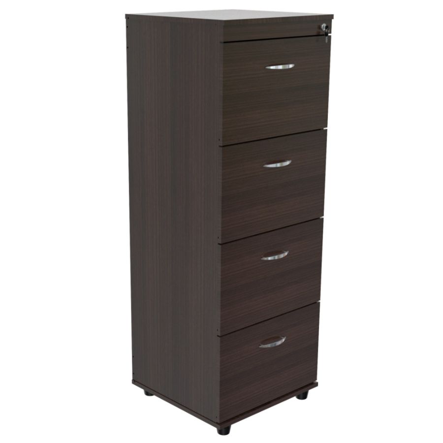 Inval 17 34 D Vertical 3 Drawer File Cabinet Espresso Wengue