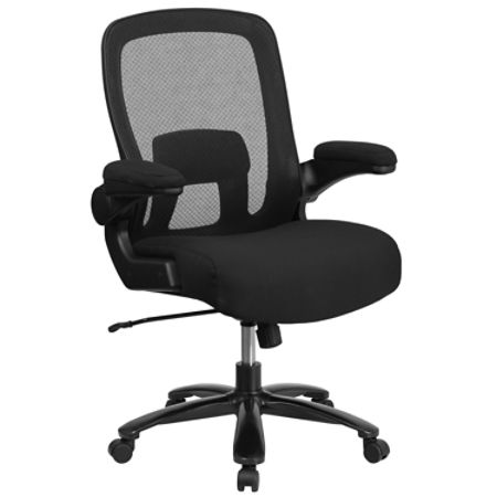 Flash Furniture Hercules Big Chair Black Office Depot