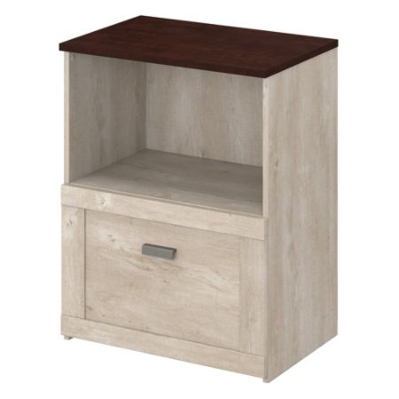 Bush Townhill File Cabinet Graycherry Office Depot