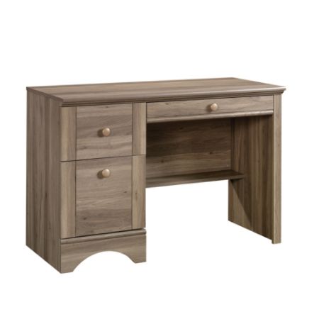 Sauder Harbor View Computer Desk Salt Oak Office Depot