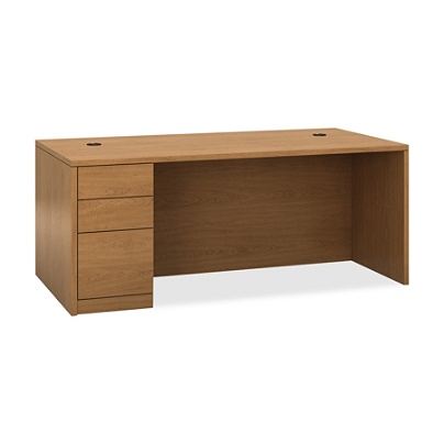 Hon 10500 H105896l Pedestal Desk 3 Drawer 72 X 36 X 29 5 X 1 1 3