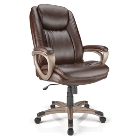 Realspace Tresswell Chair Brownchampagne Office Depot