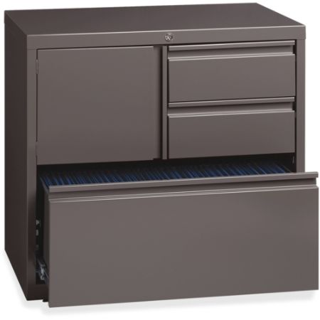 Lorell 30 W Steel Personal Storage Center With Lateral File