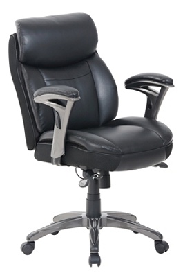 Serta Smart Layers Siena Chair Black Office Depot