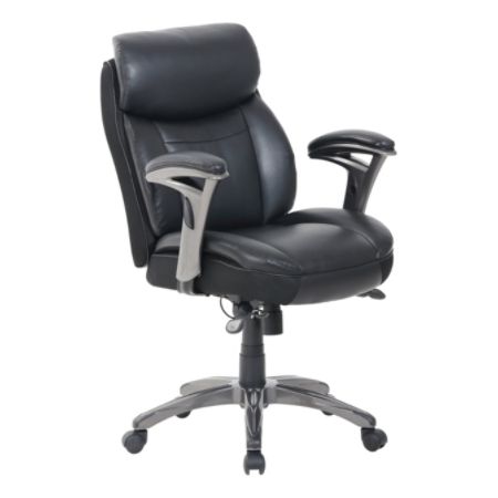 Serta Smart Layers Siena Chair Black Office Depot