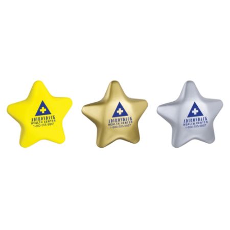 star shaped stress reliever