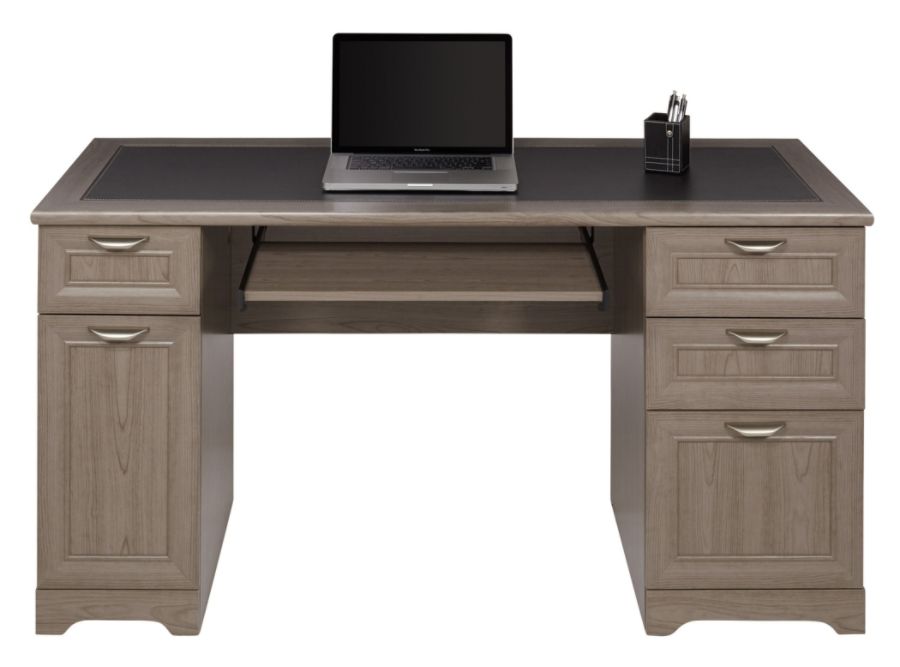 Realspace Magellan Collection Managers Desk, Gray