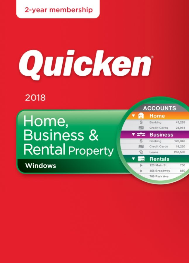 Quicken Home Business And Rental Property