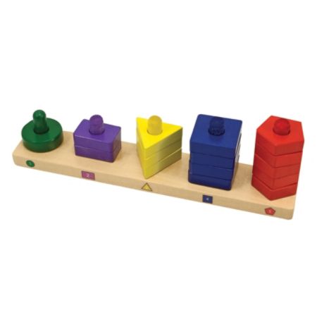 Melissa and Doug Stack and Sort Board - Office Depot