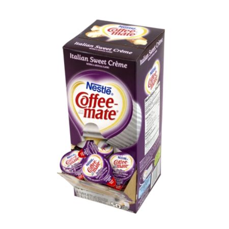 singles mate italian cream coffee sweet pack oz boxes per box officedepot