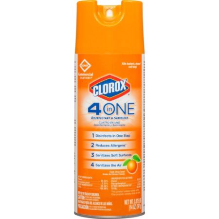 Clorox Commercial Solutions 4 in One Disinfectant and Sanitizer Spray 0 ...