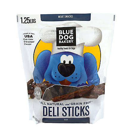 blue dog bakery beef deli sticks 20 oz bag by office depot officemax blue dog bakery beef deli sticks