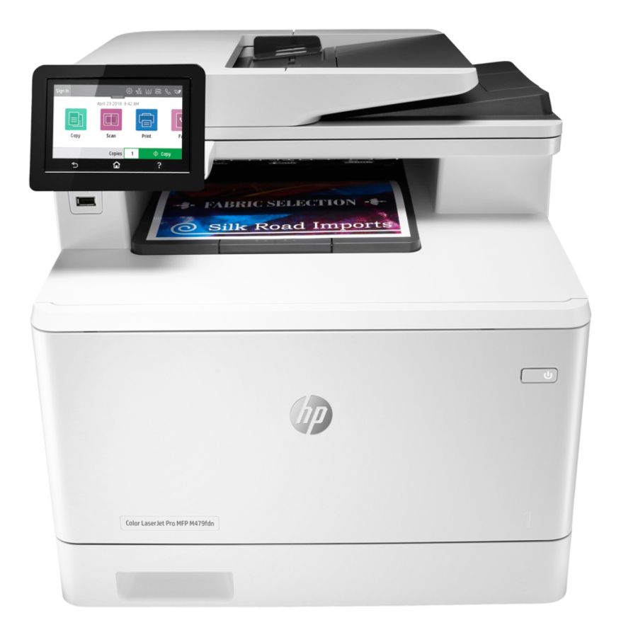 HP Color LaserJet Pro Multifunction M479fdn Color Laser Printer with Duplex Printing (W1A79A)