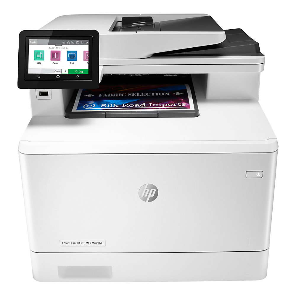 HP Color LaserJet Pro Multifunction M479fdn Color Laser Printer with Duplex Printing (W1A79A)